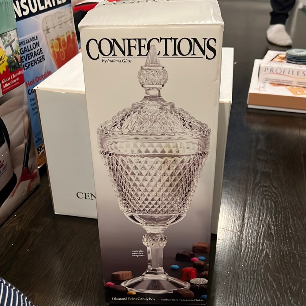 Confections Crystal candy box